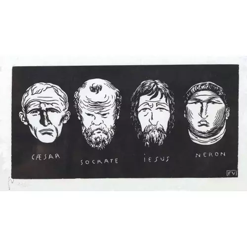 "Caesar, Socrate, Jesus, Neron"