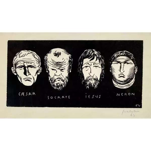 "Caesar, Socrates, Jesus, Nero"