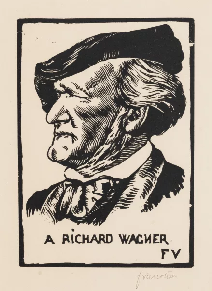 Félix Vallotton — "Richard Wagner"