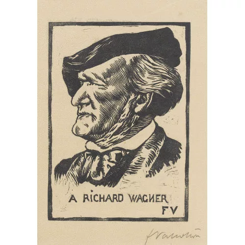 Félix Vallotton — "A Richard Wagner".