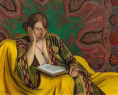 FÉLIX VALLOTTON — La Liseuse. 1922. — Koller Auktionen