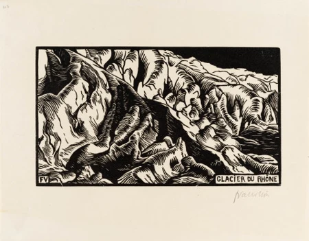 Glacier du Rhône, 1892