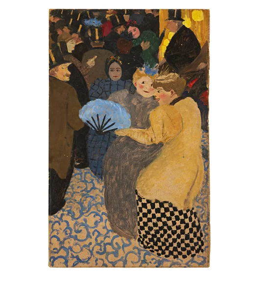 Félix Vallotton — Bal de l'Opéra, foyer