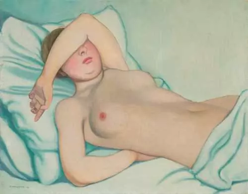 FÉLIX VALLOTTON — Femme au lit. 1916. — Koller Auktionen