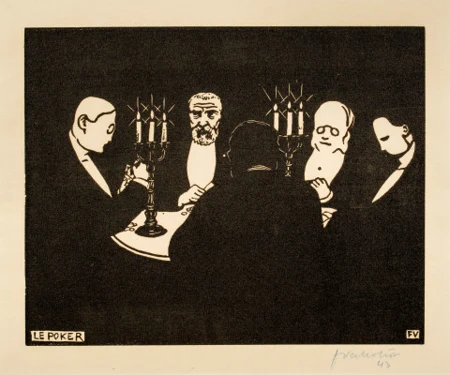 Le poker, 1896