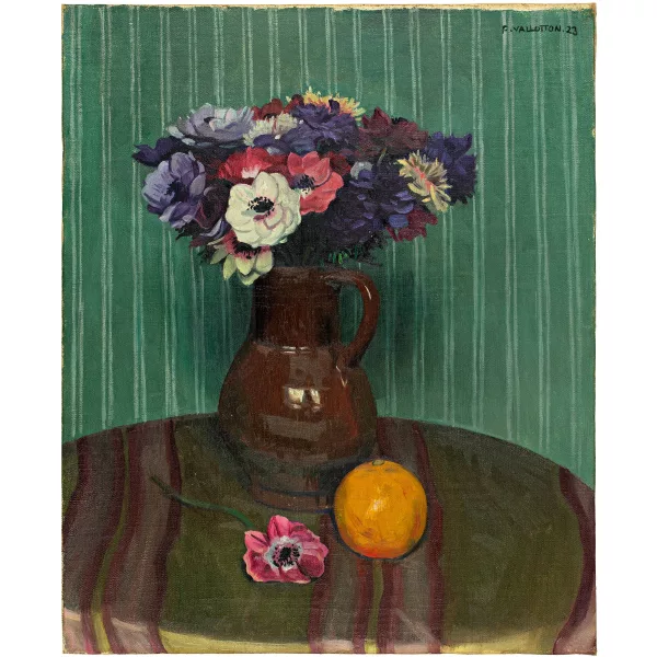 Félix Vallotton — Anémones et orange