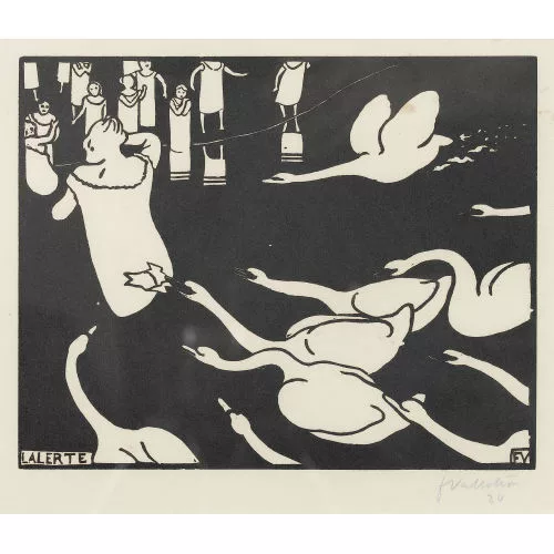 Félix Vallotton — "L′Alerte".