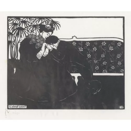Félix Vallotton — "Le confiant".