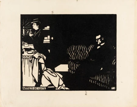 Apprêts de visite, intimités VIII, 1898