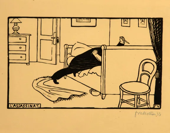 Félix Vallotton — L'Assassinat, 1893