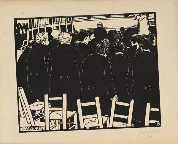 Félix Vallotton — "L'Absoute", 1894