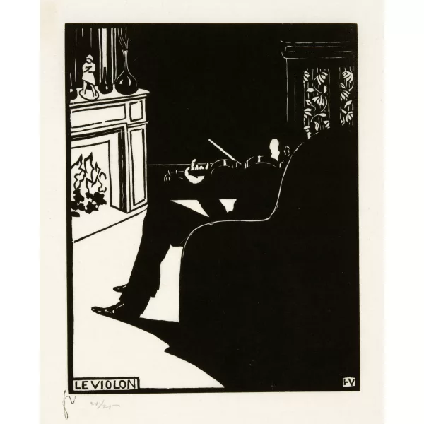 Félix Vallotton — La Flûte. - Le Violon