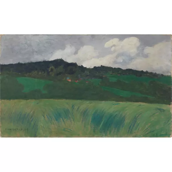 Félix Vallotton — Paysage à la Naz — Galerie Kornfeld