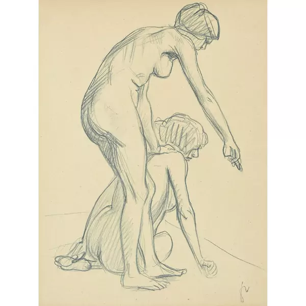 Félix Vallotton — Deux femmes nues — Galerie Kornfeld