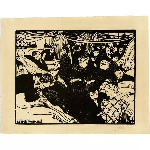 Félix Vallotton — Le bon marché — Galerie Kornfeld
