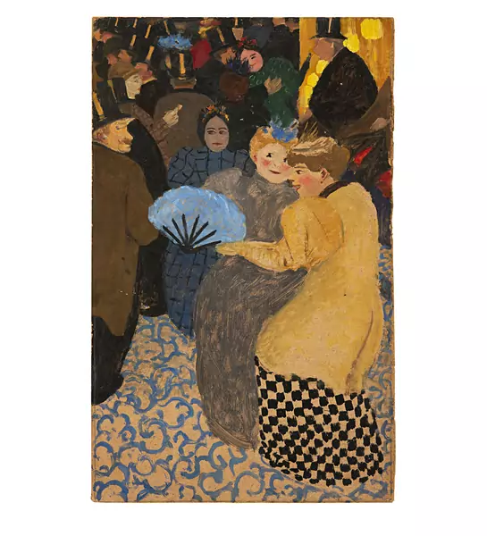 Félix Vallotton — Bal de l'Opéra, foyer — Galerie Kornfeld