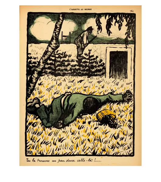 Félix Vallotton — Crimes et châtiments L'Assiette au beurre, Heft Nr. 48, 1. März 1902 — Galerie Kornfeld