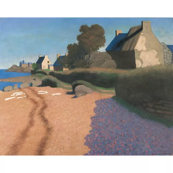 Félix Vallotton — PAYSAGE À LOGUIVY, 1923LANDSCAPE AT LOGUIVY, 1923