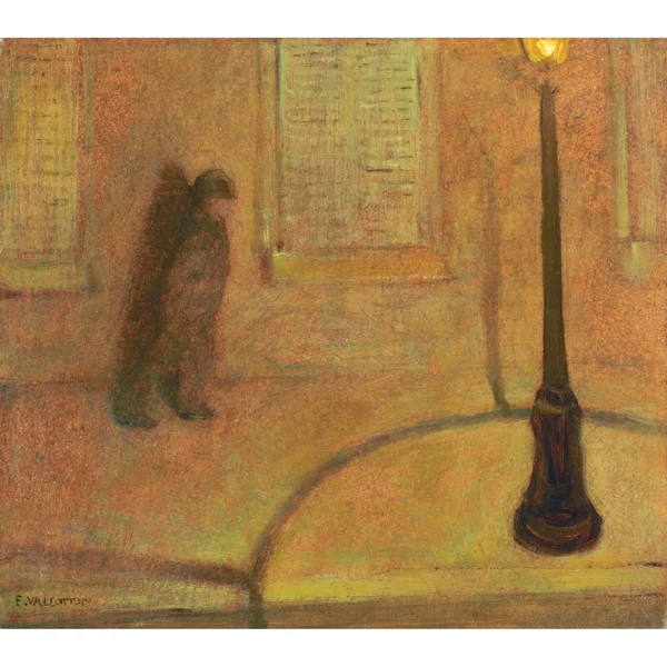 Félix Vallotton — LE RÉVERBÈRE THE STREET LIGHT
