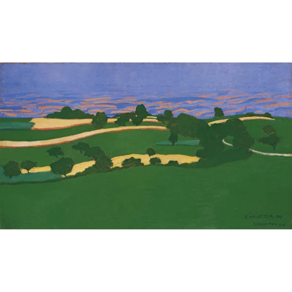 Félix Vallotton — LES BLÉS, 1900 CORN FIELDS, 1900