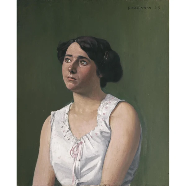 Félix Vallotton — JEUNE FILLE, 1909 YOUNG GIRL, 1909