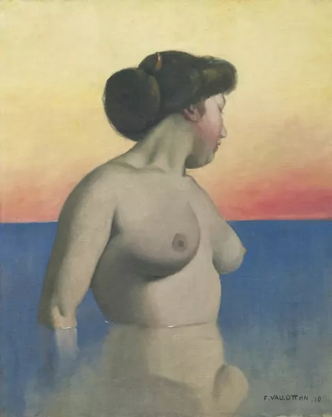 Félix Vallotton — Baigneuse, buste, 1910
