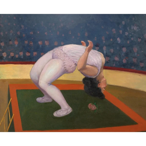 Félix Vallotton — FEMME ACROBATE, 1910 FEMALE ACROBAT, 1910