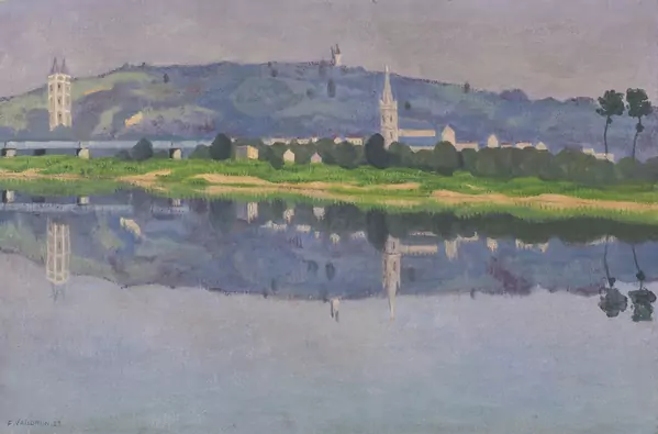 Félix Vallotton — Oudon-sur-Loire, 1923