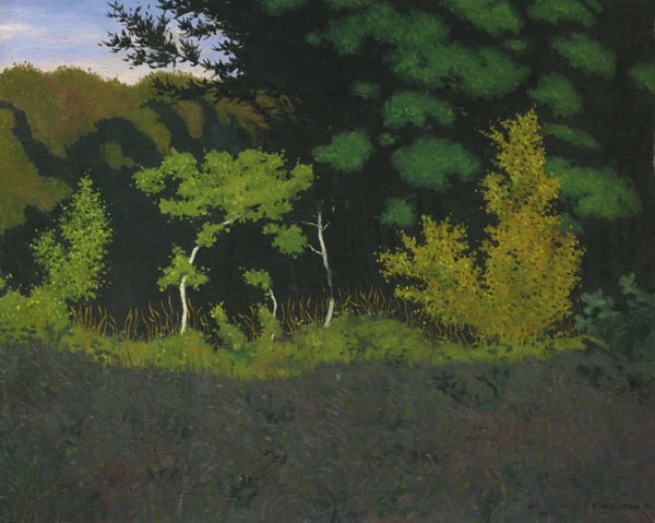 Félix Vallotton — LISIÈRE DE FÔRET, 1920EDGE OF THE WOOD, 1920