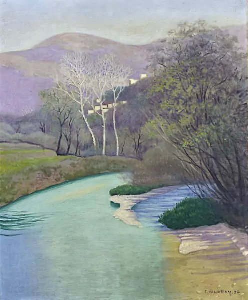 Félix Vallotton — Le Loup, près de Villeneuve-Loubet, 1924