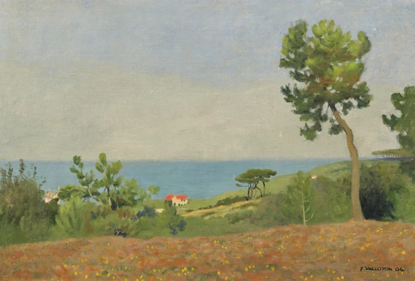 Félix Vallotton — Paysage maritime, 1904