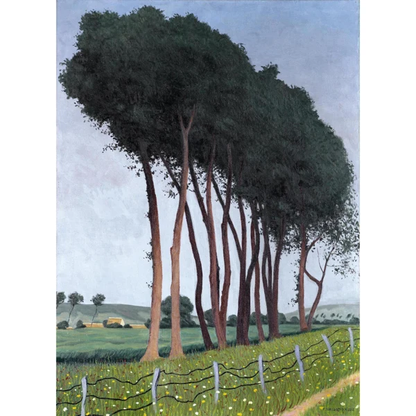 Félix Vallotton — FAMILLE D'ARBRES, 1922 FAMILY OF TREES, 1922
