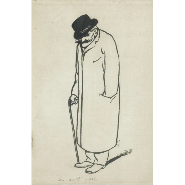 Félix Vallotton — UN MORT PARLEA DEAD MAN TALKING