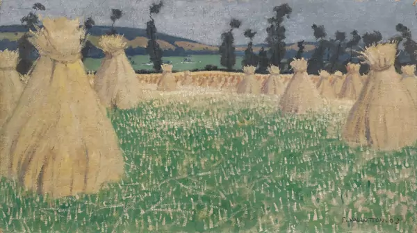 Félix Vallotton — Les blés, Arques-la-Bataille, 1903