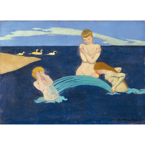 Félix Vallotton — PETITES BAIGNEUSES LITTLE BATHERS
