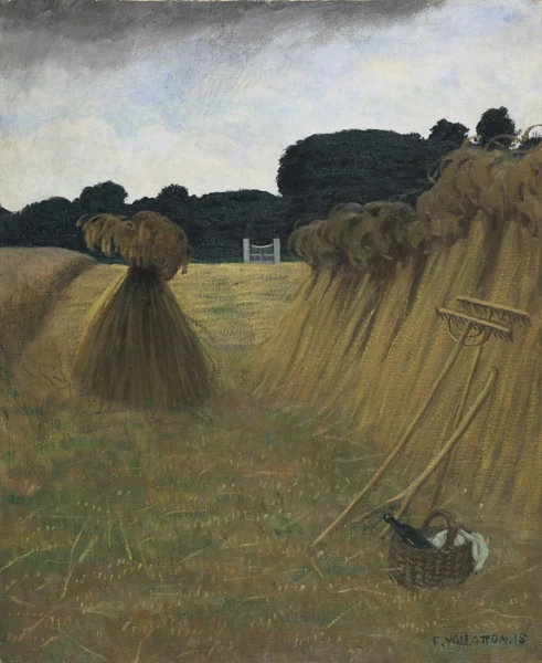 Félix Vallotton — LES JAVELLES, 1914THE SHEAVES, 1914