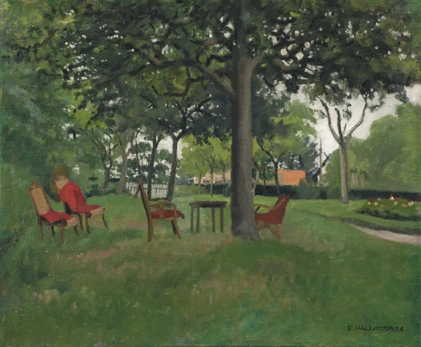 Félix Vallotton — Les fauteuils, Varengeville, 1904