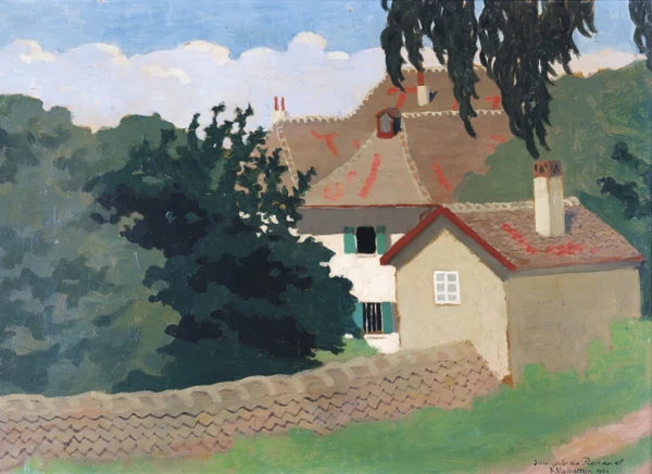 Félix Vallotton — SOUVENIR DE ROMANEL, 1900SOUVENIR FROM ROMANEL, 1900