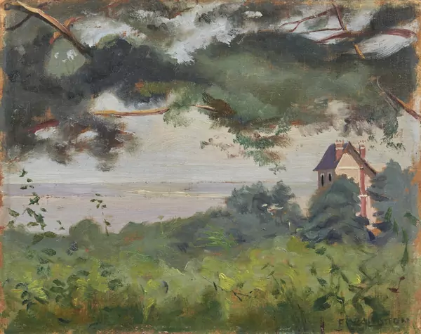 Félix Vallotton — Honfleur, vue sur l'estuaire - Environs d'Honfleur