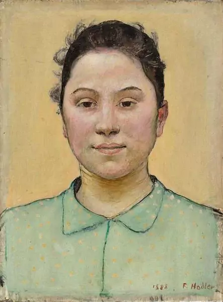 FERDINAND HODLER — Savoyarden Bauernmädchen. 1888. — Koller Auktionen