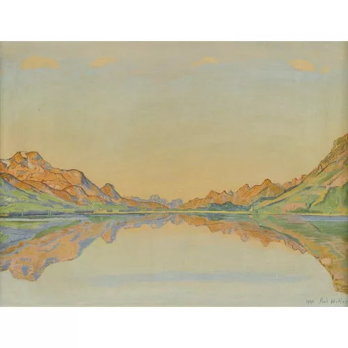 Ferdinand Hodler — Silvaplanersee im Herbst.