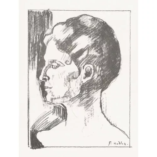 Ferdinand Hodler — "Profile de Madame Ferdinand Hodler".