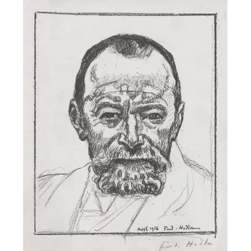 Ferdinand Hodler — Selbstbildnis.