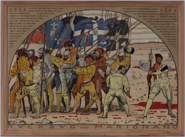 Ferdinand Hodler — "Rückzug von Marignano"