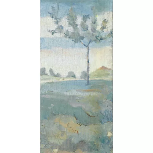Ferdinand Hodler — Laubbaum in ebener Landschaft.