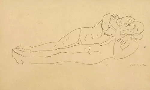 FERDINAND HODLER — Studie zu "die Liebe". — Koller Auktionen