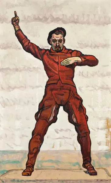 FERDINAND HODLER — The Orator from ‘Unanimity’ 1913. — Koller Auktionen