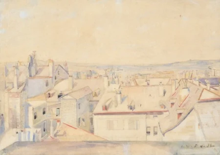 Vue de l'atelier, 1890