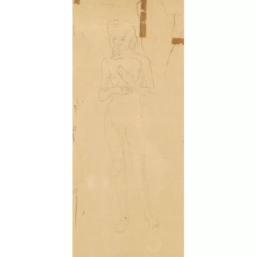 Ferdinand Hodler — Studie zu "Wahrheit".