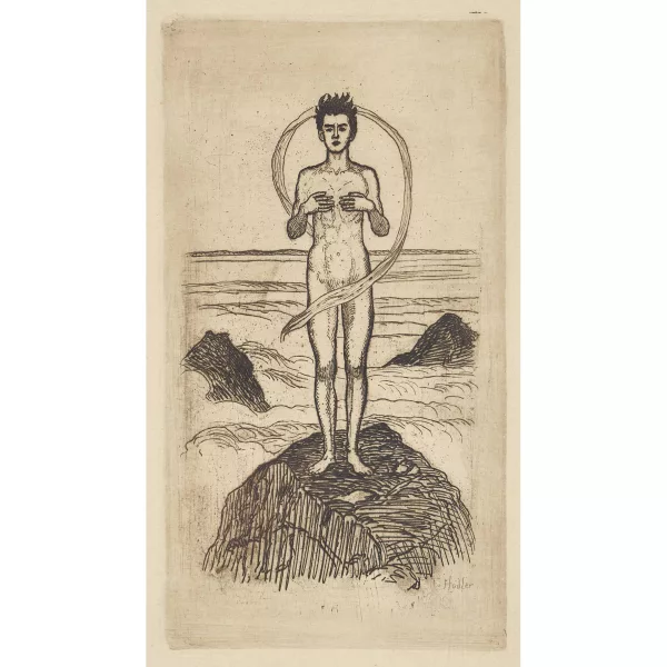 Ferdinand Hodler — "Blick ins Unendliche".